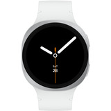 Samsung Galaxy Watch 8 3,81 cm (1.5") AMOLED 44 mm Digital 480 x 480 pixel Berøringsskærm Sølv Wi-Fi GPS (satellit), SmartWatch Sølv, 3,81 cm (1.5"), AMOLED, Berøringsskærm, 32 GB, GPS (satellit), 34 g