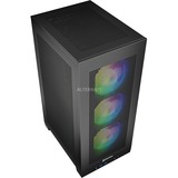 Sharkoon REBEL C20 ITX RGB, Towerkabinet Sort