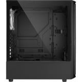 Sharkoon SK3 RGB Midi Tower Sort, Towerkabinet Sort, Midi Tower, PC, Sort, ATX, micro ATX, Mini-ITX, Flere, Kabinet faner