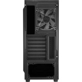 Sharkoon SK3 RGB Midi Tower Sort, Towerkabinet Sort, Midi Tower, PC, Sort, ATX, micro ATX, Mini-ITX, Flere, Kabinet faner