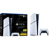 Sony PlayStation 5 (modelgruppe - Slim) Digital Edition, Spillekonsol PlayStation 5, Sort, Hvid, 16384 MB, GDDR6, 448 GB/sek., AMD