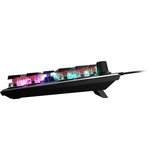 Turtle Beach Vulcan TKL tastatur Spil USB QWERTZ Tysk Sort, Gaming-tastatur Sort, DE-layout, Roccat Titan Speed, Ledningsført, USB, Mekanisk, QWERTZ, RGB LED, Sort
