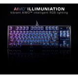 Turtle Beach Vulcan TKL tastatur Spil USB QWERTZ Tysk Sort, Gaming-tastatur Sort, DE-layout, Roccat Titan Speed, Ledningsført, USB, Mekanisk, QWERTZ, RGB LED, Sort