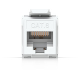 Ubiquiti Cat.6 Keystone-modul, pakke med 12, Keystone modul Hvid