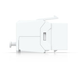 Ubiquiti Cat.6 Keystone-modul, pakke med 12, Keystone modul Hvid