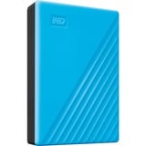 WD My Passport 6TB, Harddisk Azur blå