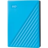 WD My Passport 6TB, Harddisk Azur blå