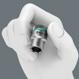 Wera Møtrik-magnetliste A Imperial 1 Sæt med topnøgleindsatser 1/4", tommer Sort/Grøn
