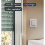 eve Shutter Switch Hvid