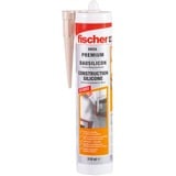 fischer Byggesilikone DBSA SLG 310ml skifergrå, Sealant grå