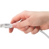 goobay Ethernet-adapterkabel USB-C 3.2 Gen2 > RJ-45, Slim Hvid