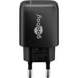 goobay USB-C PD GaN hurtigoplader 25 watt Sort