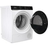 gorenje DPNA83W tørretumbler Fritstående Front-læsning 8 kg Sort, Hvid, Varmepumpe kondens tørretumbler Hvid/Sort, Fritstående, Front-læsning, Varmepumpe, Sort, Hvid, Dreje, Berøring, Sort