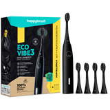 happybrush HBV3AB4RW, El-tandbørste Sort