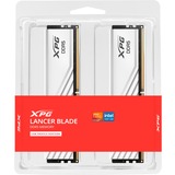 ADATA Lancer Blade hukommelsesmodul 32 GB 2 x 16 GB DDR5 6400 MT/s Fejlkorrigerende kode Hvid, 32 GB, 2 x 16 GB, DDR5