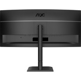 AOC CU34E4CV, LED-skærm Sort