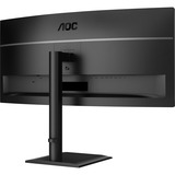 AOC CU34E4CV, LED-skærm Sort