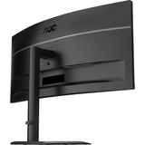 AOC CU34E4CV, LED-skærm Sort