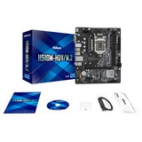 ASRock H510M-HDV/M.2 Intel H510 LGA 1200 micro ATX, Bundkort Intel, LGA 1200, Intel® Core™ i3, Intel® Core™ i5, Intel® Core™ i7, Intel® Core™ i9, DDR4-SDRAM, 64 GB, DIMM