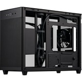 ASUS AP201 PRIME CASE TG Mini Tower Sort, Towerkabinet Sort, Mini Tower, PC, Sort, micro ATX, Mini-ITX, 17 cm, 33,8 cm