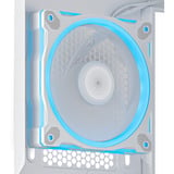 ASUS PRIME AP202 ARGB Mini Tower Hvid, Towerkabinet Hvid, Mini Tower, PC, Hvid, micro ATX, Mini-ITX, Metal, Spil