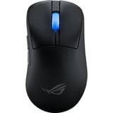 ASUS ROG Keris II Ace Wireless AimPoint Black mus Spil Højre hånd RF Wireless + Bluetooth + USB Type-A Optisk 42000 dpi, Gaming mus Sort, Højre hånd, Optisk, RF Wireless + Bluetooth + USB Type-A, 42000 dpi, Sort