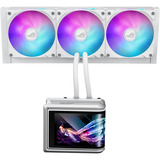 ASUS ROG Ryuo IV SLC 360 ARGB WHT, Vandkøling Hvid