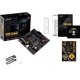 ASUS TUF GAMING A520M-PLUS II AMD A520 Stik AM4 micro ATX, Bundkort AMD, Stik AM4, AMD Ryzen™ 3, AMD Ryzen™ 5, AMD Ryzen™ 7, 3rd Generation AMD Ryzen™ 9, AMD Ryzen 9 5th Gen, Stik AM4, DDR4-SDRAM, 128 GB