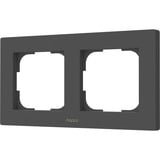 Aqara Switchramme H2 EU (2-Gang), Monteringsrammen grå