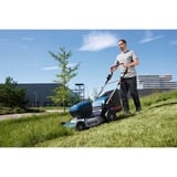 Bosch GRA 18V2-46 Manuel plæneklipper Batteri Sort, Blå, Metallic Blå, Manuel plæneklipper, 46 cm, 3 cm, 7 cm, 60 L, Allehjulstræk