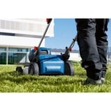 Bosch GRA 18V2-46 Manuel plæneklipper Batteri Sort, Blå, Metallic Blå, Manuel plæneklipper, 46 cm, 3 cm, 7 cm, 60 L, Allehjulstræk