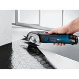 Bosch GUS 10,8 V-LI Professional 700 rpm Lithium-Ion (Li-Ion) Sort, Blå, Elektrisk saks Blå, without battery, without charger