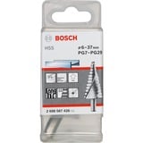 Bosch HSS-trinbor, Ø 6mm - Ø 37mm, PG7 - PG29, Boremaskine 