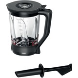 Bosch MUZ9MX2 tilbehør til mixer og foodprocessor, Blender til påsætning 1,5 L, Sort, Transparent, Plast, Rustfrit stål, OptiMUM, VitaPower Series 4, 2,03 kg, 2,4 kg