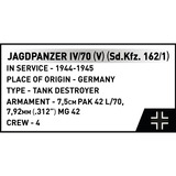 COBI Jagdpanzer IV/70 (V) (Sd.Kfz.162/1), Bygge legetøj 