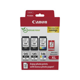 Canon 8286B015 blækpatron 3 stk Original Højt (XL) udbytte Sort, Blå, Magenta, Gul Højt (XL) udbytte, Sort, Blå, Magenta, Gul, 15 ml, 13 ml, 3 stk, Foto værdipakke