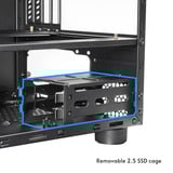 Chieftec CI-03B-OP, Cube sag Sort