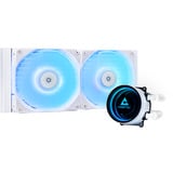 Chieftec ICEBERG 240-RGB-W Computerkabinet Alt-i-en væskekøler 12 cm Hvid, Vandkøling Hvid, Alt-i-en væskekøler, 12 cm, Hvid