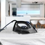 Clatronic DB 3703, Dampstrygejern Sort/Blå