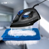 Clatronic DB 3703, Dampstrygejern Sort/Blå