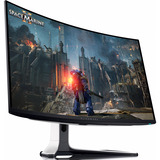 Dell AW3225QF, Gaming Skærm Hvid/Sort