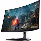 Dell AW3225QF, Gaming Skærm Hvid/Sort