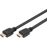 Digitus AK-330124-030-S, Kabel Sort
