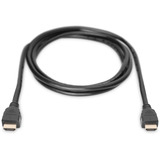 Digitus AK-330124-030-S, Kabel Sort