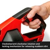 EINHELL Power X-Change Akku-Rohr-Reinigungsgerät TE-DA 18/760 Li-Solo, 18Volt, Rør rengørings apperat Rød/Sort