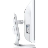 EIZO FlexScan EV3450XC-WT computerskærm 86,6 cm (34.1") 3440 x 1440 pixel UltraWide Quad HD LED Hvid, LED-skærm Hvid, 86,6 cm (34.1"), 3440 x 1440 pixel, UltraWide Quad HD, LED, 5 ms, Hvid