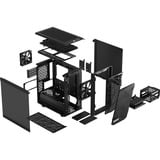 Fractal Design FD-C-MES2M-01, Towerkabinet Sort