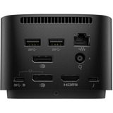 HP Thunderbolt Dock G4 120 W Renoveret, Docking station Sort