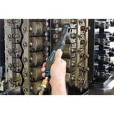 Hazet Mini-ratelskrue 1/2", Schlagskruemaskine Sort/Blå