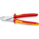 KNIPEX Kraftig sideskærer 74 06 250 VDE, Skære tang Rød/Gul